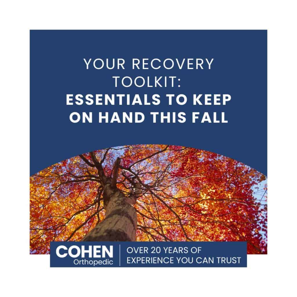 Your Recovery Toolkit - Essentials to Keep on Hand this Fall
